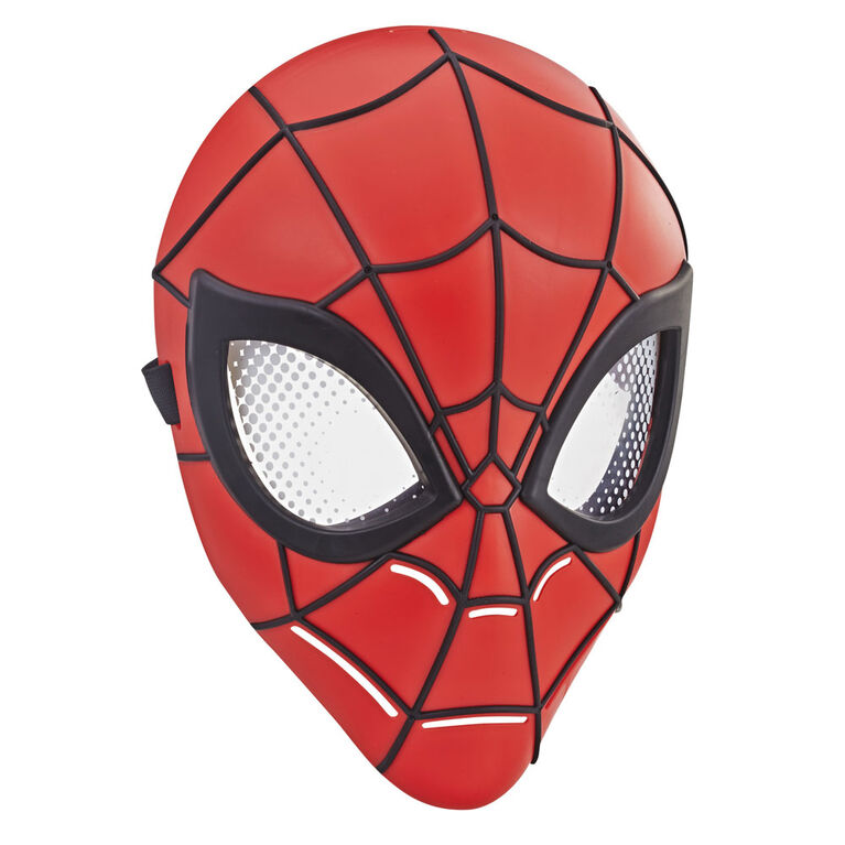 Masque électronique Spiderman pour adultes et enfants, masque