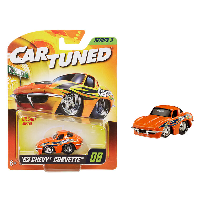 CarTuned de série 3 Chevy Corvette Stingray 1963 (Pro Street) - Édition anglaise