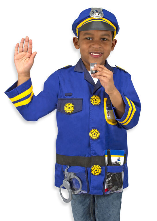 Costume de policier enfant - Déguisement garçon - v49293