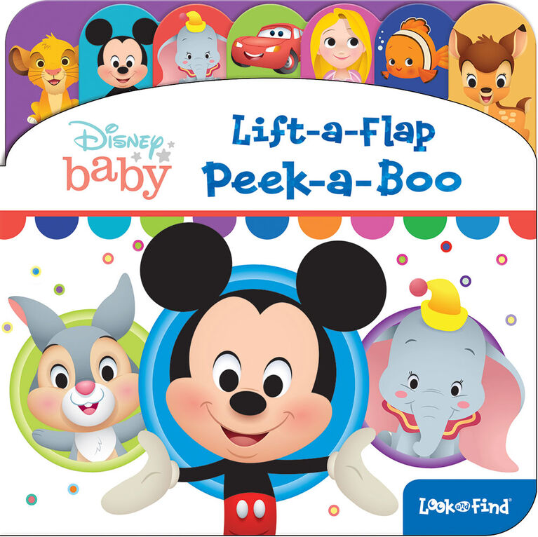 Disney Baby Lift A Flap Look And Find - Édition anglaise