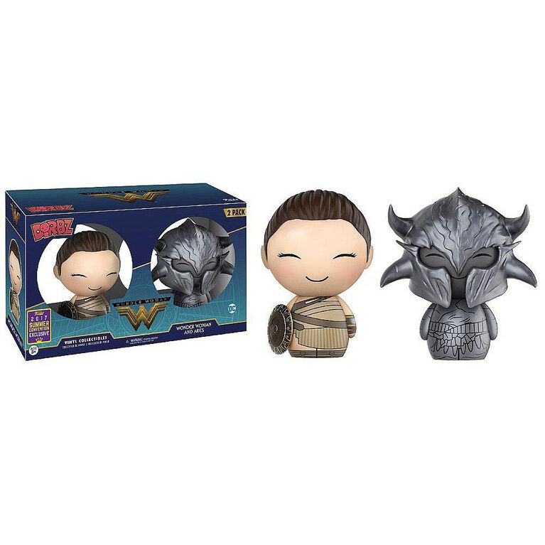 Figurine en vinyle Wonder Woman et Ares de Wonder Woman par Funko Dorbz! - Notre Exclusivité