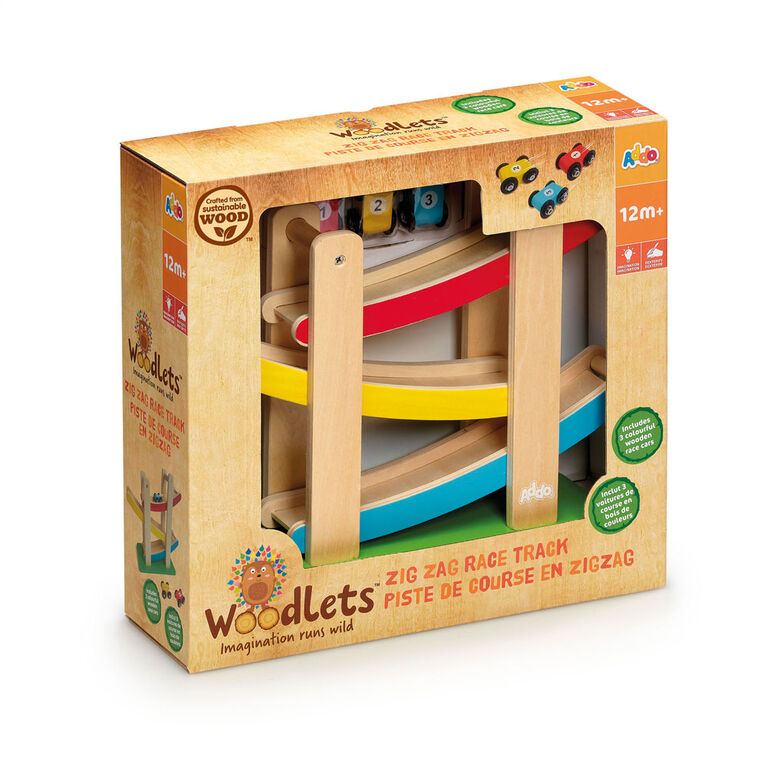 Woodlets Zig Zag Car Track - R Exclusive