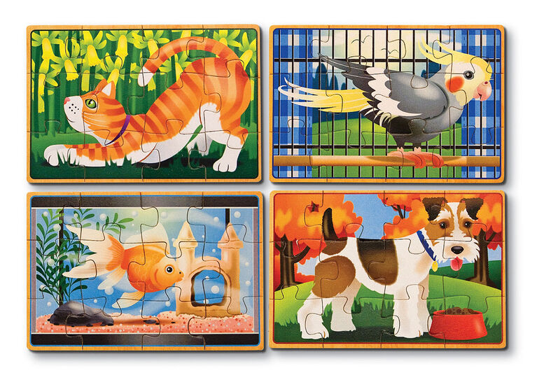 Melissa & Doug - Pets Puzzles in a Box | Toys R Us Canada