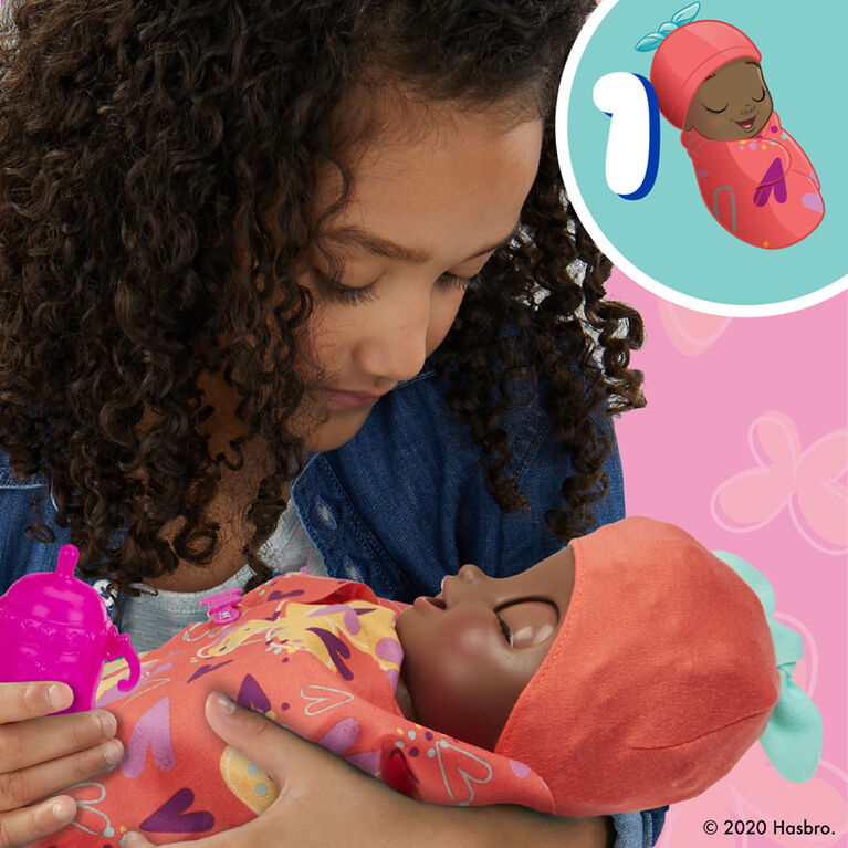 Baby Alive Baby Grows Up Sweet Blossom or Lovely Rosie, Growing and Talking Baby Doll Toy