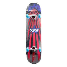 Skateboard Enfant/Adolescents 21'' Planche à Roulettes ABEC-5 Roues en PU à  Rebond pour Débutants Cadeau de Noël Bleu/Rose - Costway