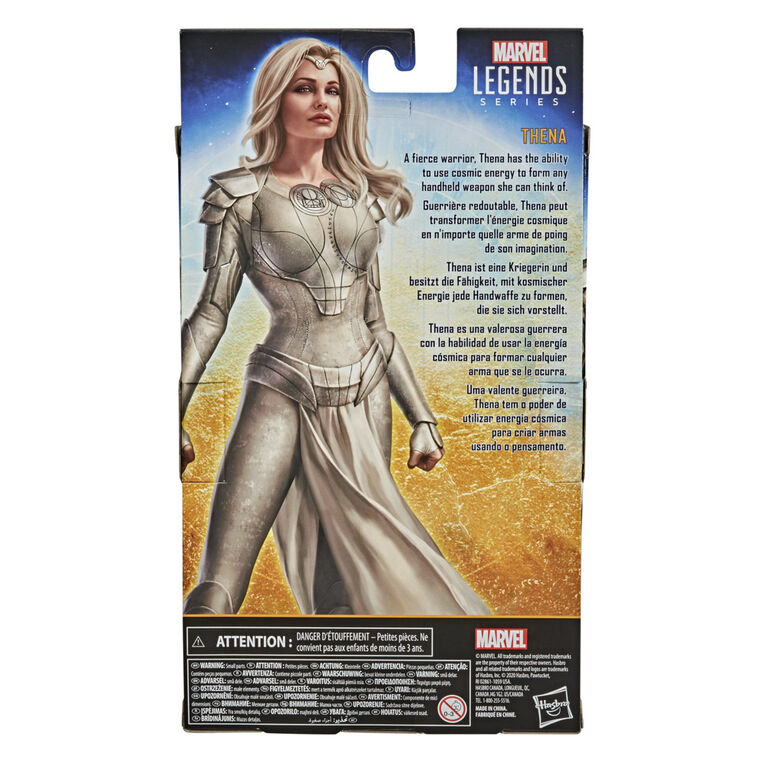 Marvel Legends Series Eternals Deluxe 6-inch Collectible Thena Action Figure Toy - R Exclusive