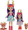 Enchantimals Danessa Deer and Sprint Daneeta Deer 7 Fleet Dolls - R Exclusive