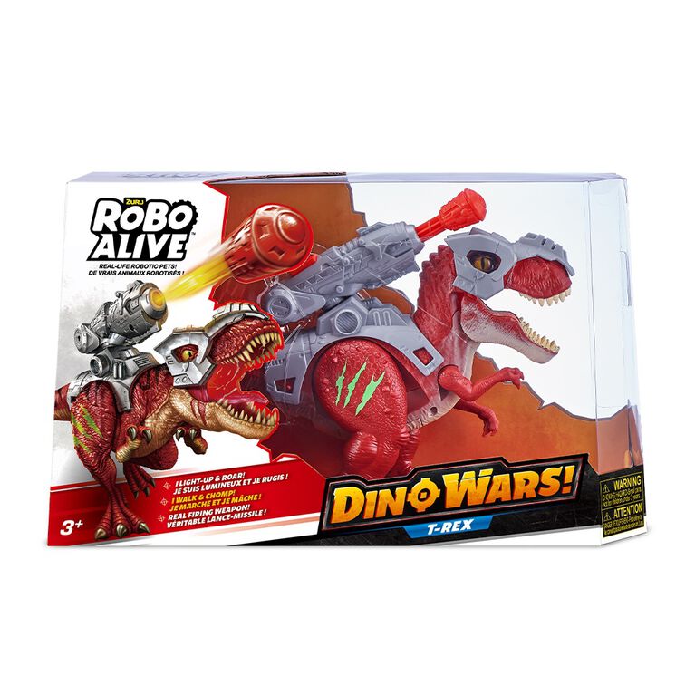Robo Alive Dino Wars T-Rex Toy by ZURU