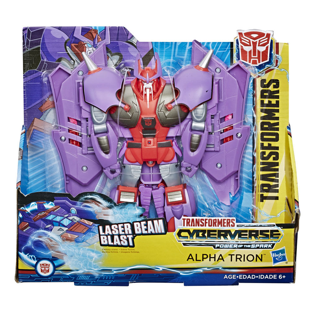 Transformers Cyberverse Action Attackers Ultra Class Alpha Trion