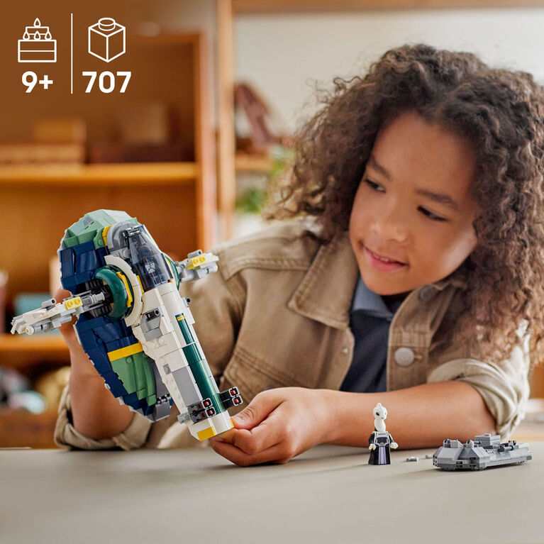 LEGO Star Wars: Attack of the Clones Jango Fett's Starship Building Toy for Kids, Ages 9+ - 75433