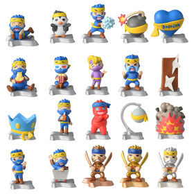 &Eacute;motes et figurines Ninja de collection de 5 cm (2 po)