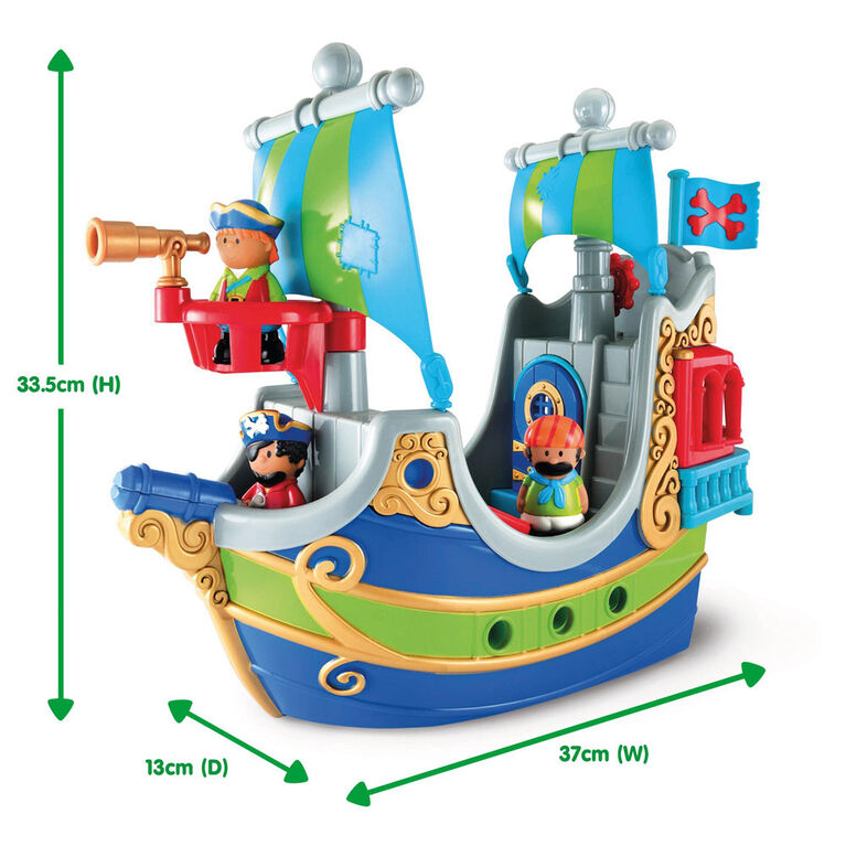 Happyland Pirate Ship - Édition anglaise - Notre exclusivité