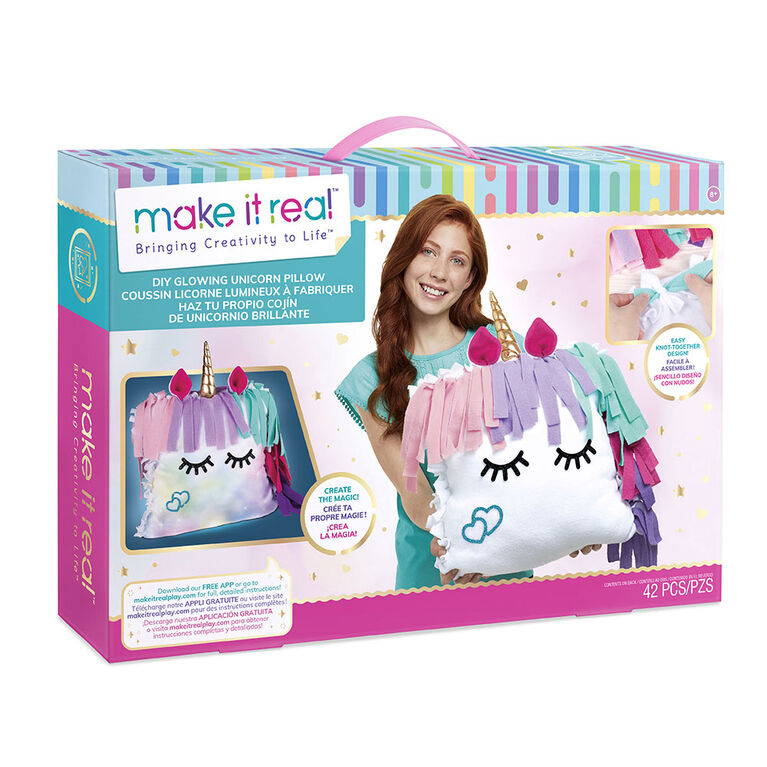 Make It Real Unicorn Pillow Toys R Us Canada