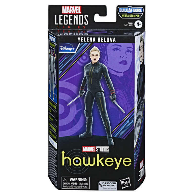 Hasbro Marvel Legends Series Yelena Belova, Hawkeye Marvel Legends Action Figures, 6 Inch
