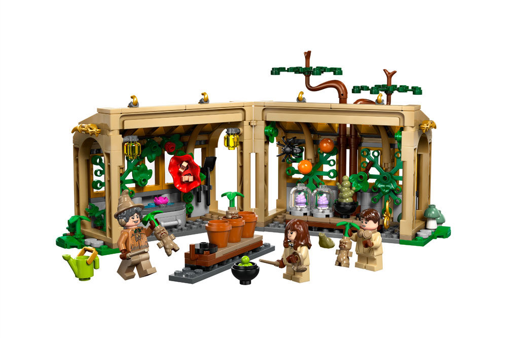 LEGO Harry Potter Hogwarts Castle: Herbology Class Kids Toy. 8+ - Pretend Play Building Toy - 76445