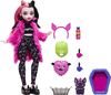 Monster High Soirée Cris-jama Draculaura, poupée et accessoires