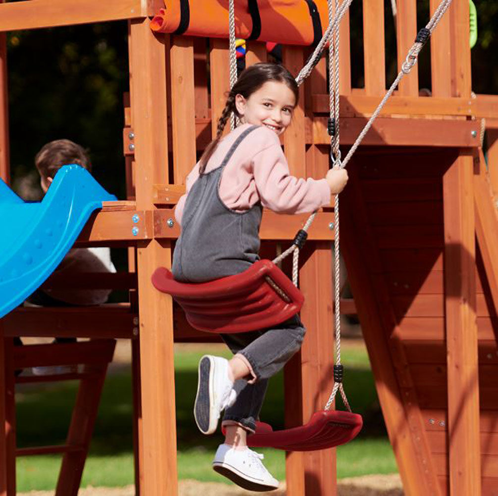 little tikes real wood adventures bobcat ridge outdoor playset