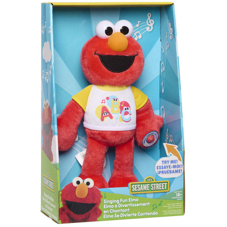 Peluche musicale Elmo de Sesame Street