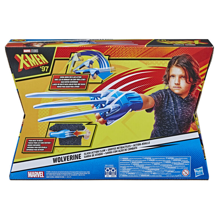 Marvel Studios X-Men '97 Wolverine Slash Action Claw Role Play Toy, Super Hero Toys