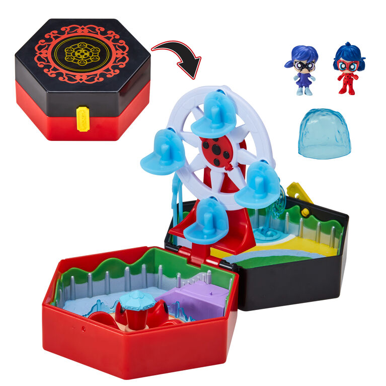 Miraculous Chibi Amusement Park: Rides & Rescue Miracle Box Playset