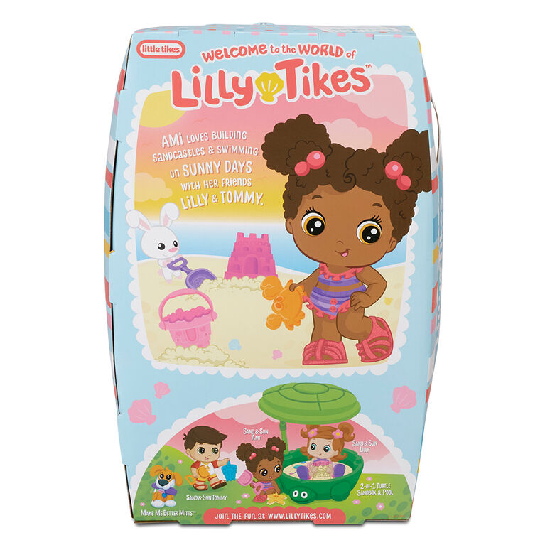 Ami Sable et soleil de 12 po (30 cm) Lilly Tikes, poupée de Little Tikes pour enfants d'âge préscolaire