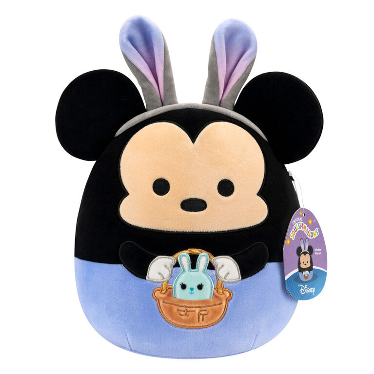 Squishmallows 8" Disney Easter 24 - Mickey Blue Pants Bunny Ears