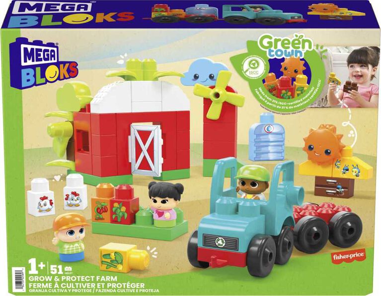 Mega Bloks - Ville Verte - Ferme Culture et protection