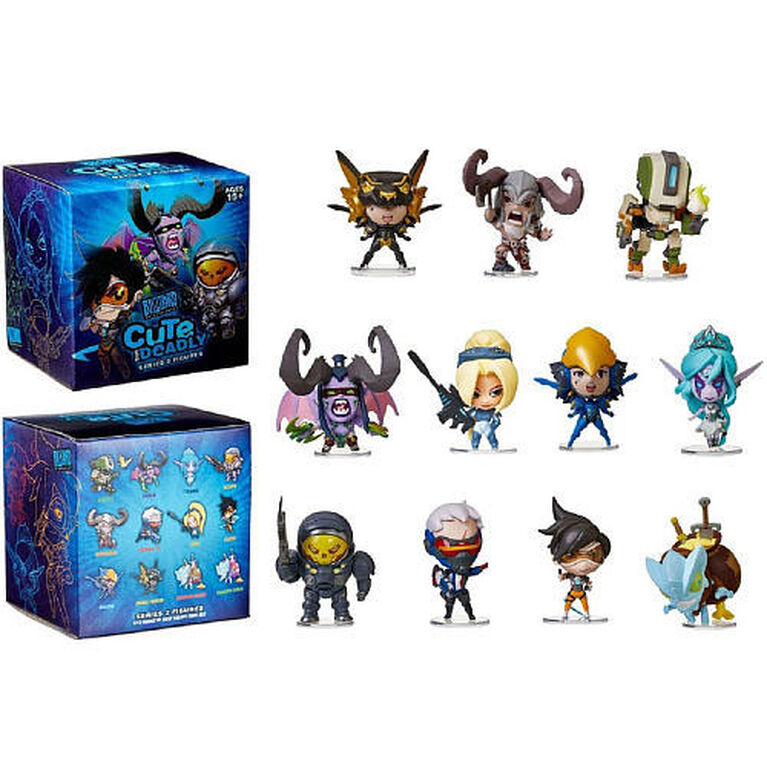 Blizzard Cute But Deadly série 2 figurine 3 pouces deluxe en vinyl dans une boîte surprise. - Édition anglaise