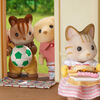 Calico Critters Sandy Cat Family, Set of 4 Collectible Doll Figures