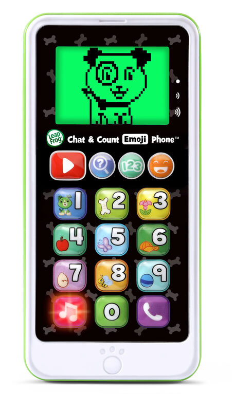 LeapFrog Mon téléphone émoti'fun Scout - Vert - Édition anglaise