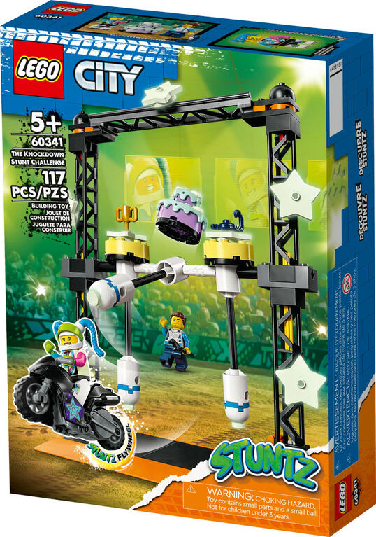 LEGO City Le défi de cascades frappeur 60341 Ensemble de construction (117 pièces)
