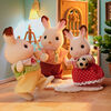 Calico Critters La Famille Lapin Chocolat