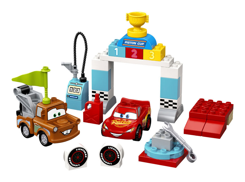 LEGO DUPLO Cars Lightning McQueen s Race Day 10924 42 pieces