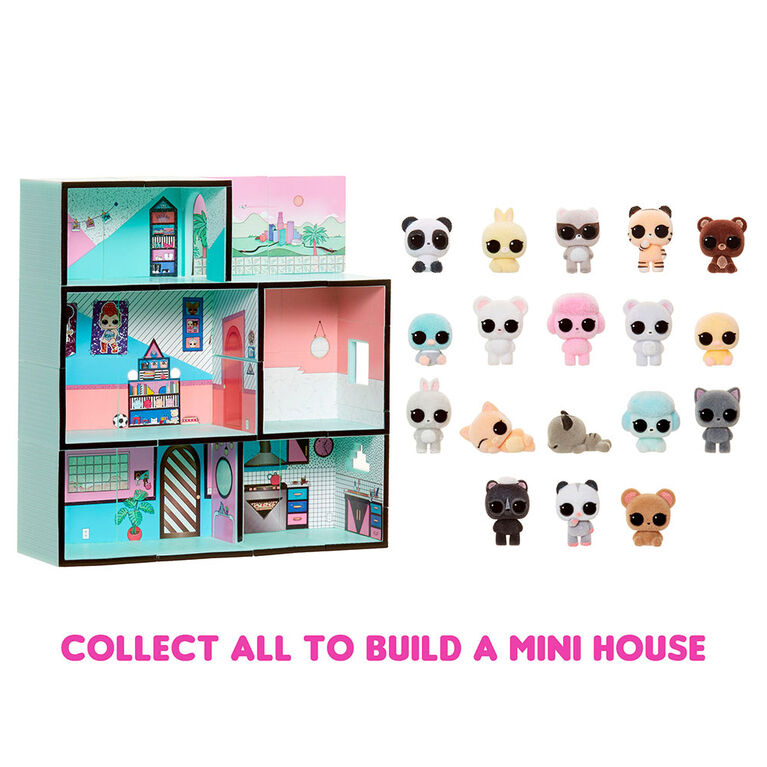 L.O.L. Surprise! Minis with 5+ Surprises - Fuzzy Tiny Animals, Collect to Build a Tiny House