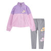 Nike Tricot Legging set Grey, Size 3T