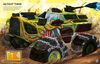 Build Your Own Super Cars and Monster Trucks Sticker Books - English Edition