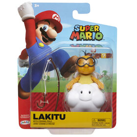 Monde de Nintendo Lakito avec canne à pêche<br>