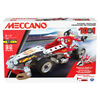 Meccano, 10-in-1 Racing Vehicles STEM Model Building Kit with 225 Parts and Real Tools