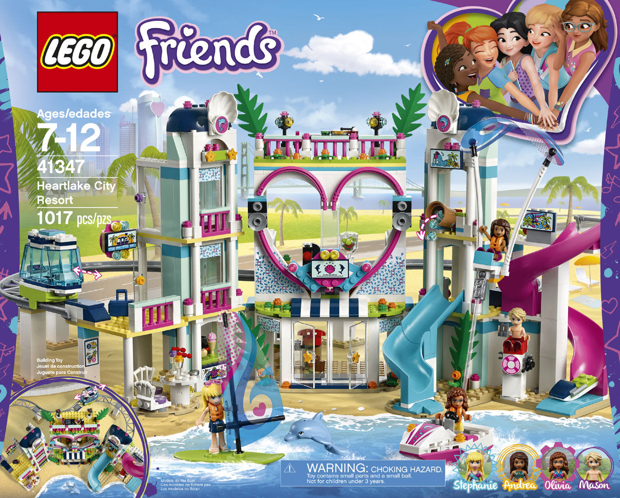 lego friends le complexe touristique