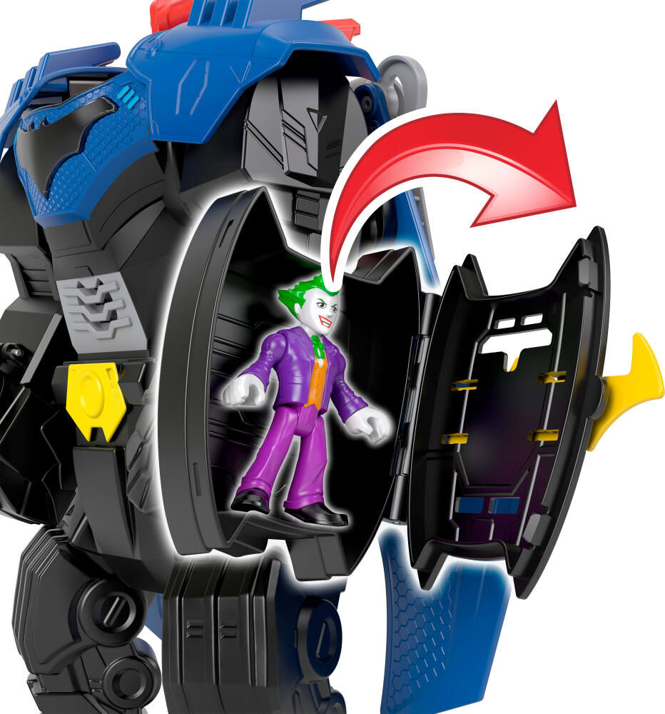Fisher-Price Imaginext DC Super Friends Batman Flight Mech Toy with Lights, Sounds & Action Figure