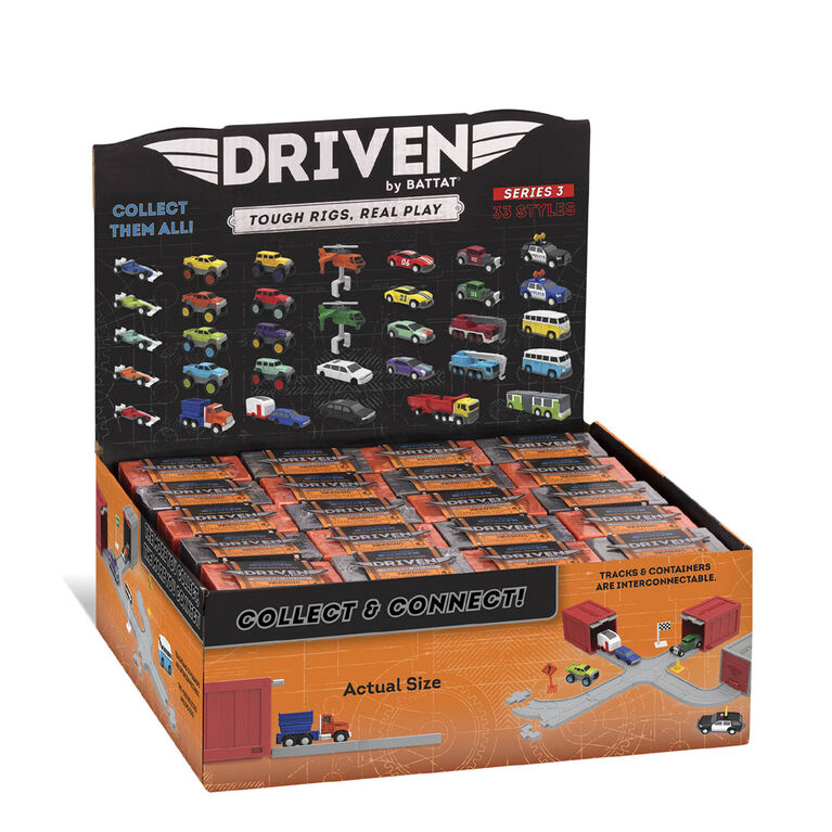 DRIVEN by Battat Pocket Series Blind Pack Mini Toy Vehicle Blind Assortment