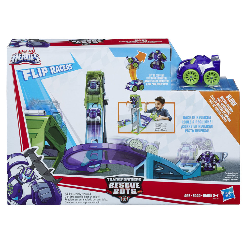 Transformers flip racers store