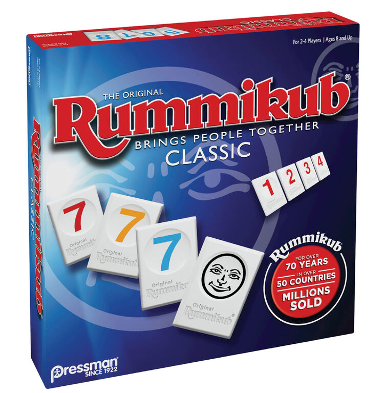 Pressman: The Original Rummikub Game - English Edition - styles may vary