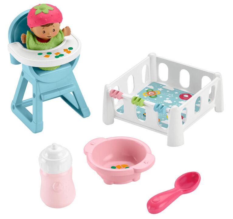Fisher-Price - Little People - Bébés - Collation et sieste