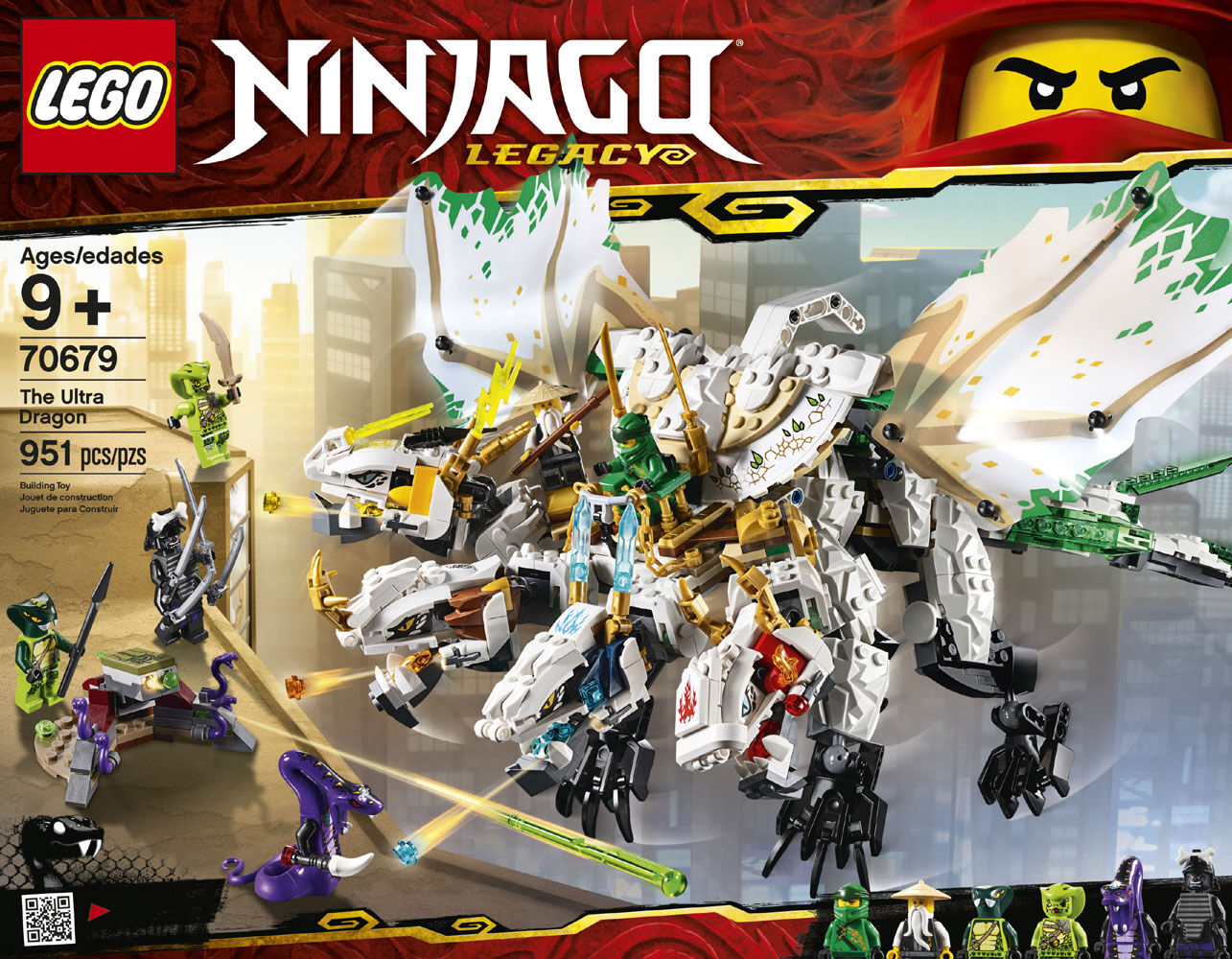 lego ninjago all dragons