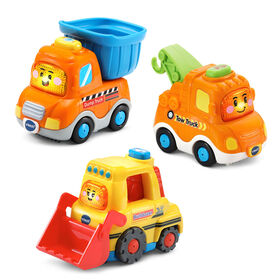 VTech Go! Go! Smart Wheels Construction Vehicle Pack - English Edition