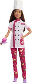 Barbie-Métiers-Poupée Barbie Cheffe Pâtissière et accessoires
