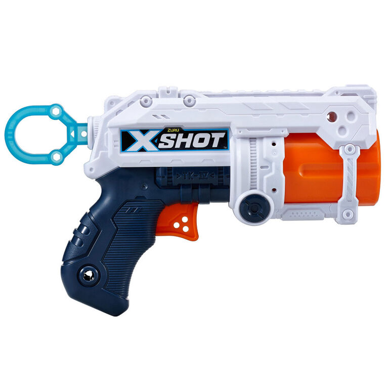 Pistolet à fléchettes en mousse X-Shot Excel Fury 4 (8 fléchettes)