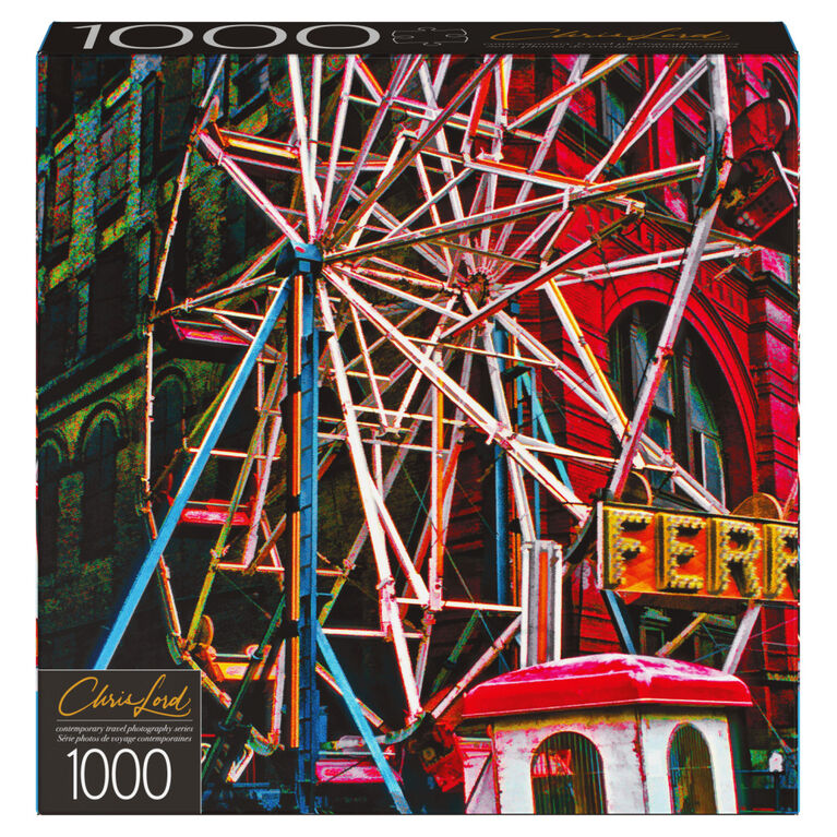 1000-Piece Jigsaw Puzzle with Photography Art by Chris Lord