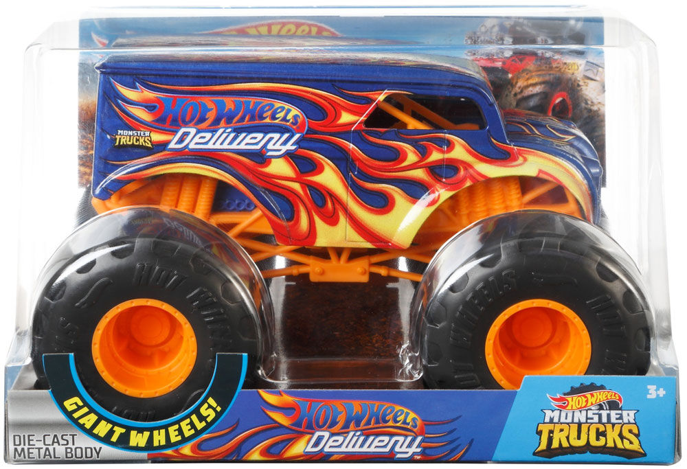 Hot Wheels Monster Trucks 1 24 Dairy Delivery Vehicle